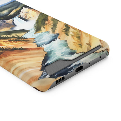 Phone Case - Yellowstone National Park Phone Case With Card Holder