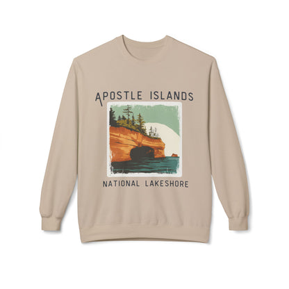 Softstyle Sweatshirt - Apostle Islands National Lakeshore Fleece Sweatshirt