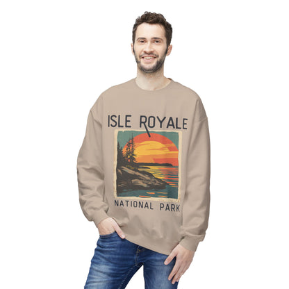 Softstyle Sweatshirt - Isle Royale National Park Fleece Sweatshirt