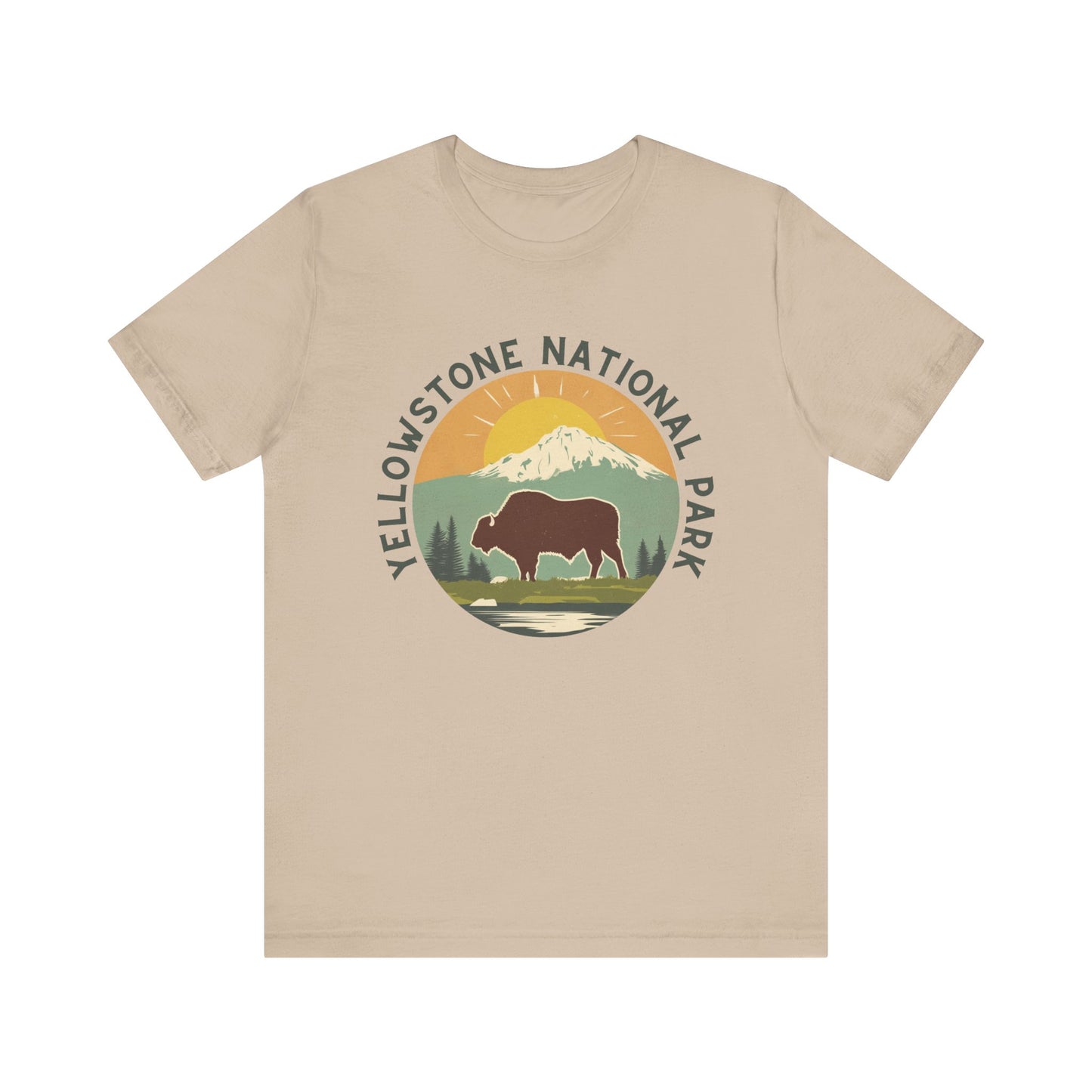 Shirt - Yellowstone National Park Unisex Jersey Short Sleeve Tee