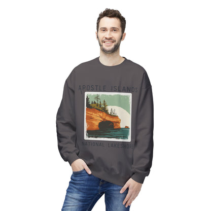 Softstyle Sweatshirt - Apostle Islands National Lakeshore Fleece Sweatshirt