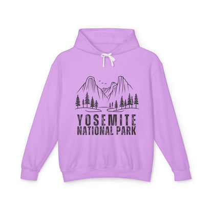 Lightweight Hoodie - Yosemite National Park Hooded Sweatshirt