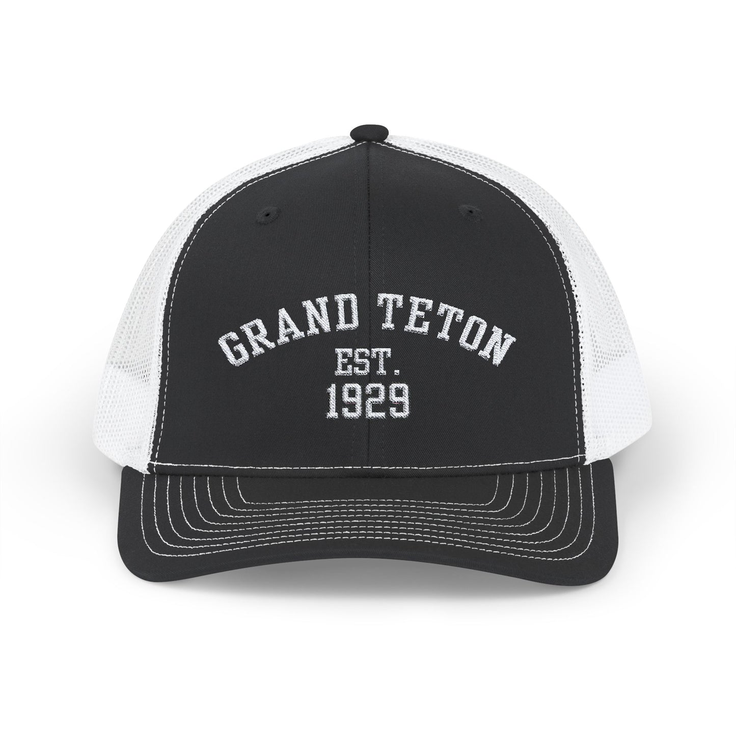 Embroidered Hat - Grand Teton National Park Trucker Cap