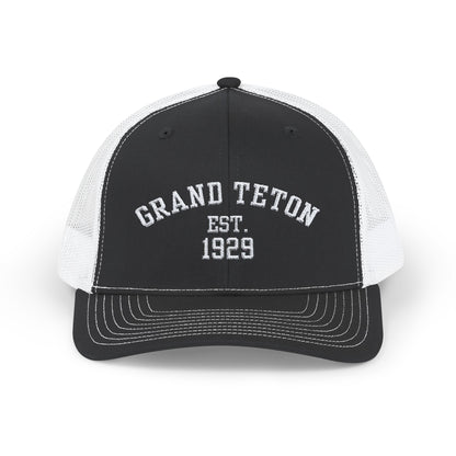 Embroidered Hat - Grand Teton National Park Trucker Cap