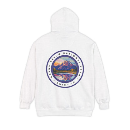 Heavyweight Hoodie - Grand Teton National Park Back Print Hoodie