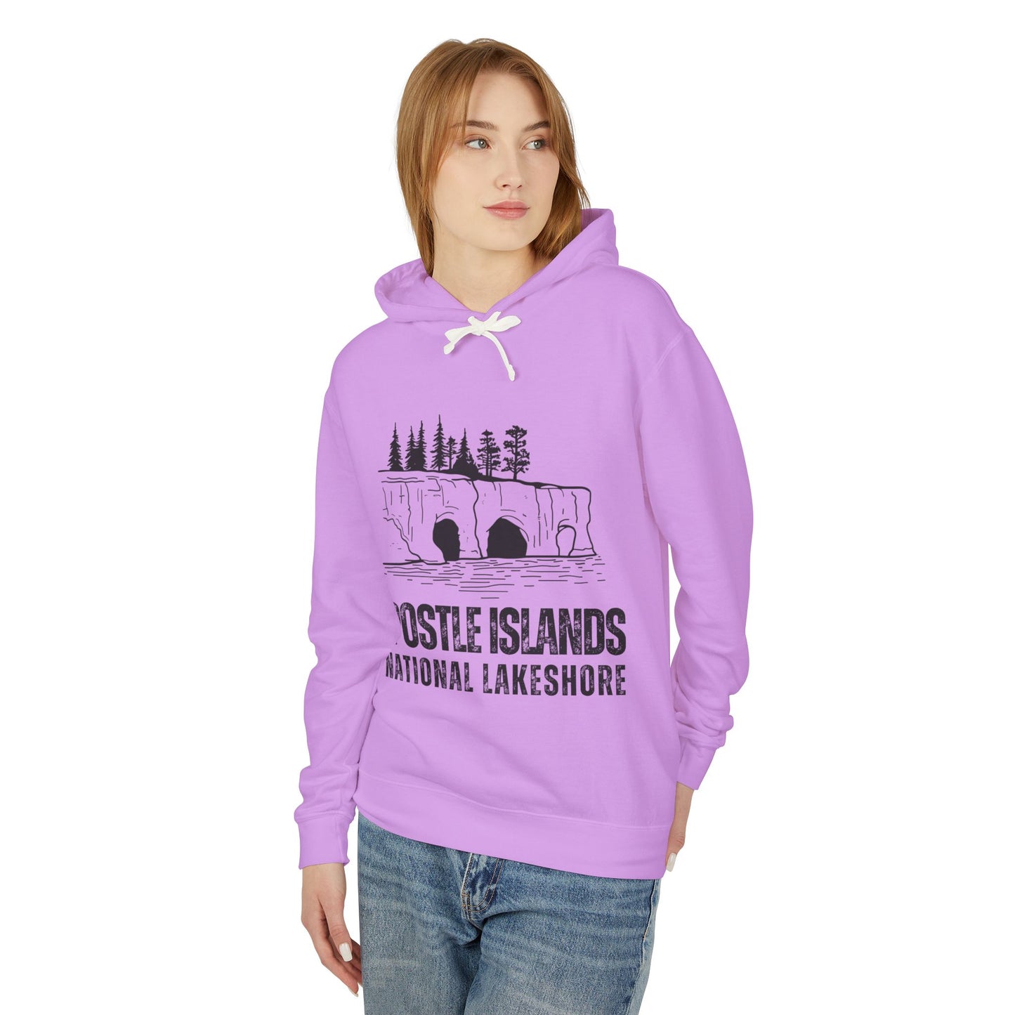 Lightweight Hoodie - Apostle Islands National Lakeshore Hooded Sweatshirt