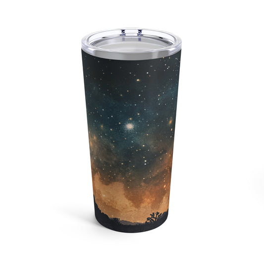 Tumbler - Vintage Watercolor Joshua Tree National Park Tumbler, 20oz