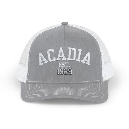 Embroidered Hat - Acadia National Park Trucker Cap