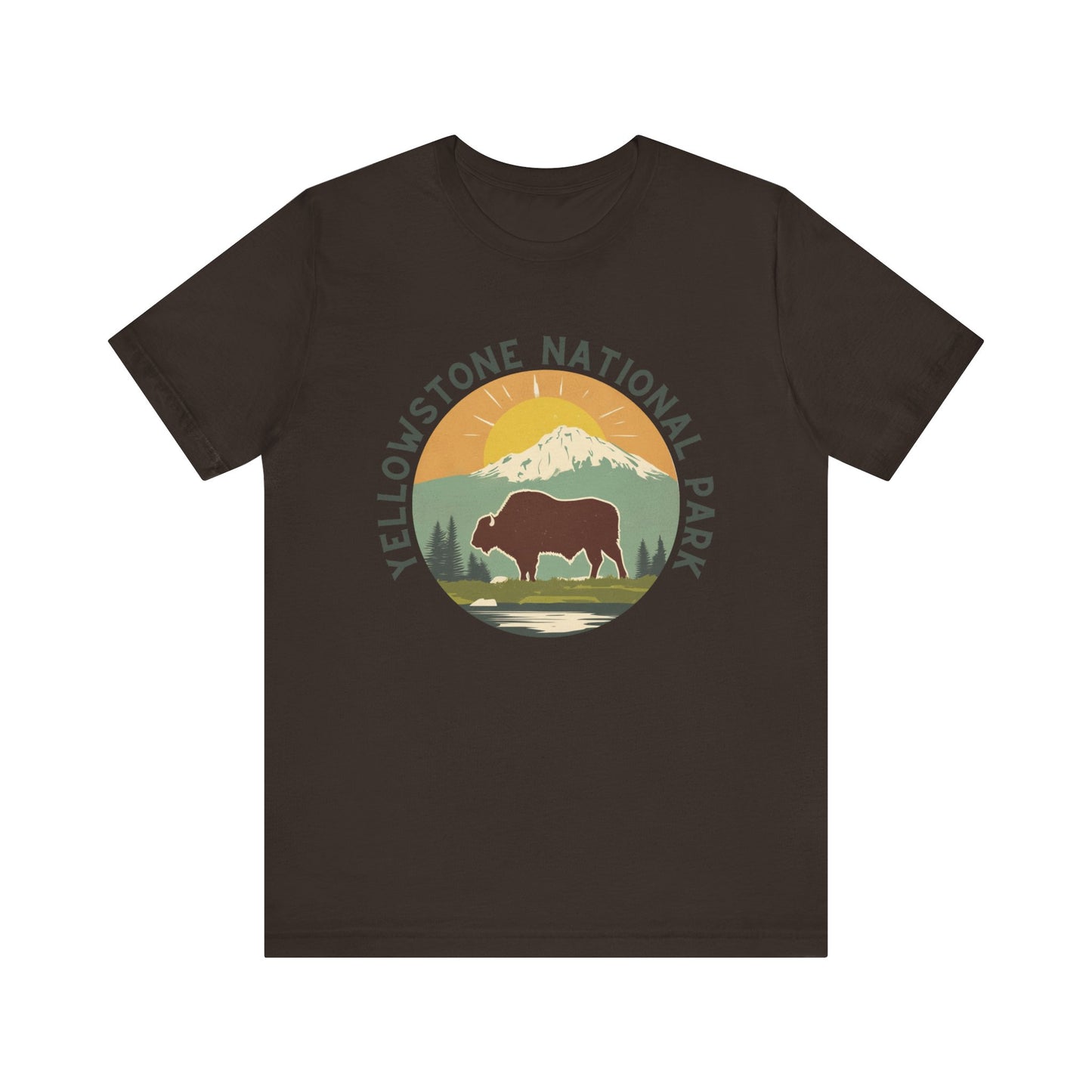 Shirt - Yellowstone National Park Unisex Jersey Short Sleeve Tee