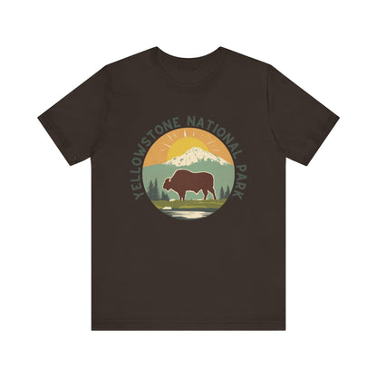 Shirt - Yellowstone National Park Unisex Jersey Short Sleeve Tee