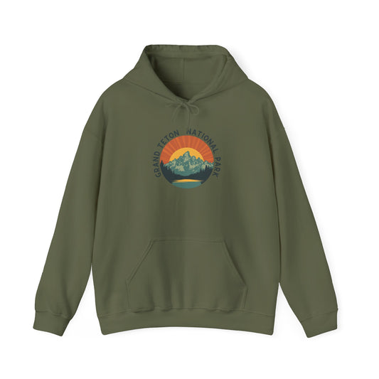 Hoodie - Unisex Heavy Blend™ Grand Teton National Park Hooded Sweatshirt