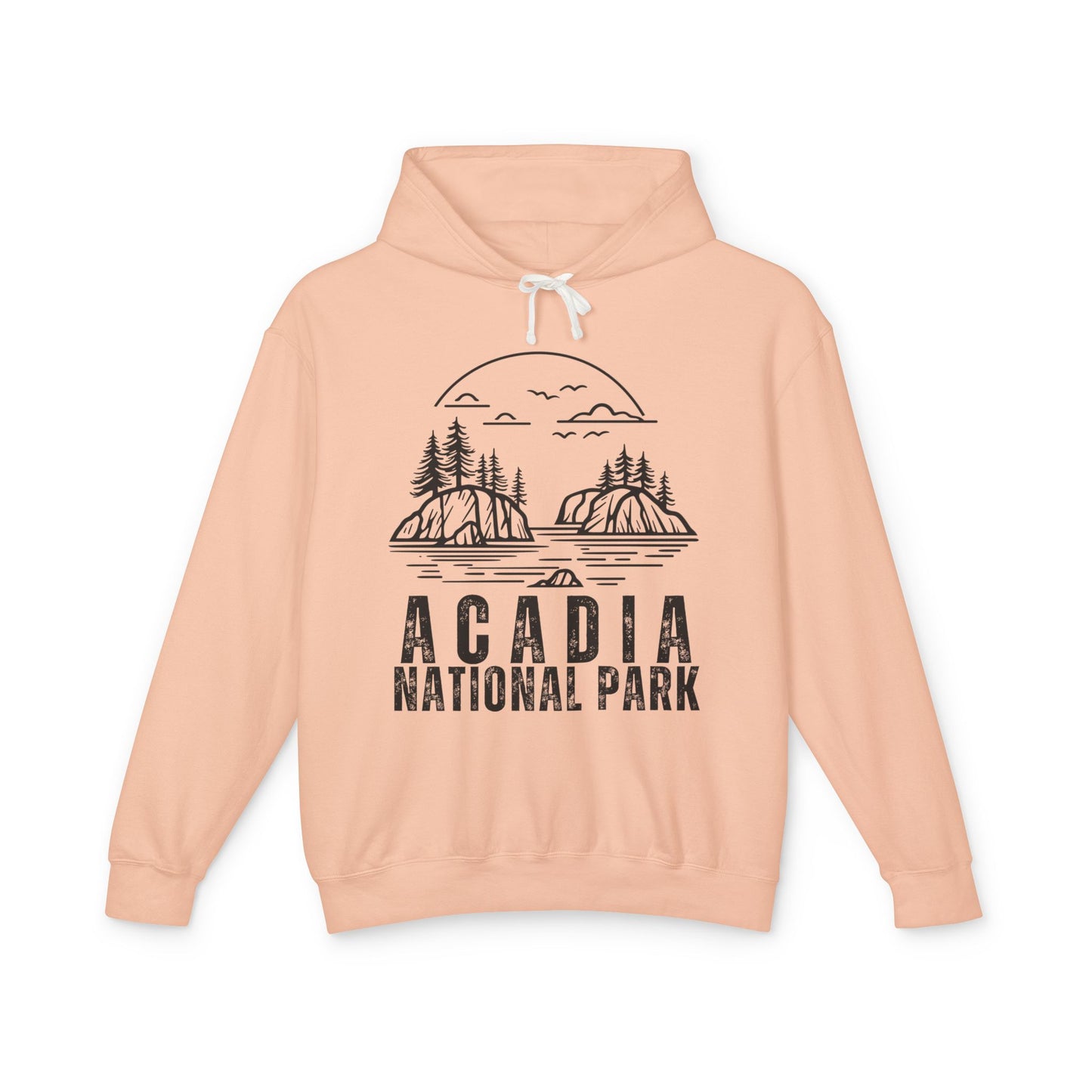 Lightweight Hoodie - Acadia National Park Hooded Sweatshirt