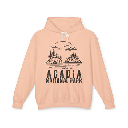 Lightweight Hoodie - Acadia National Park Hooded Sweatshirt