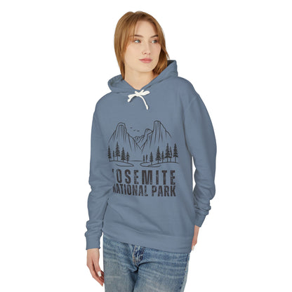 Lightweight Hoodie - Yosemite National Park Hooded Sweatshirt