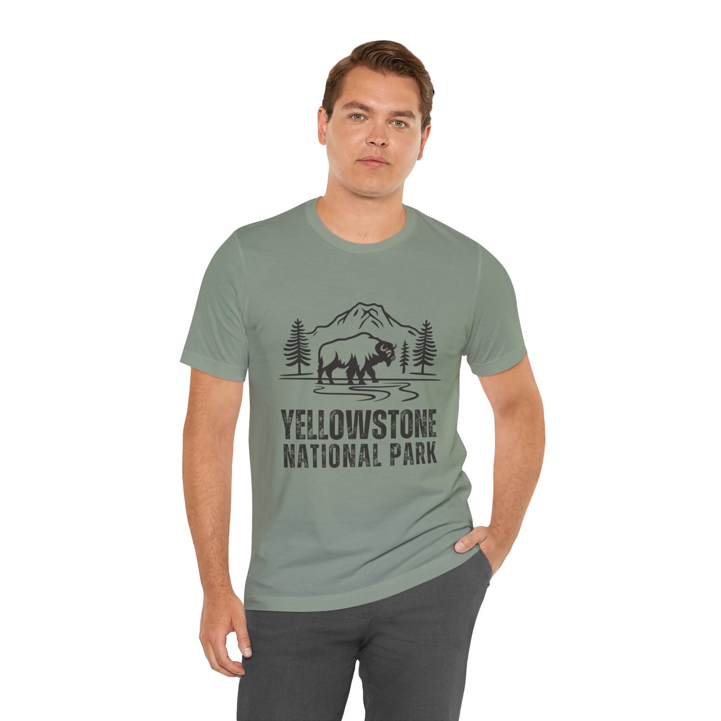 Comfort Tee - Yellowstone National Park Graphic Tee