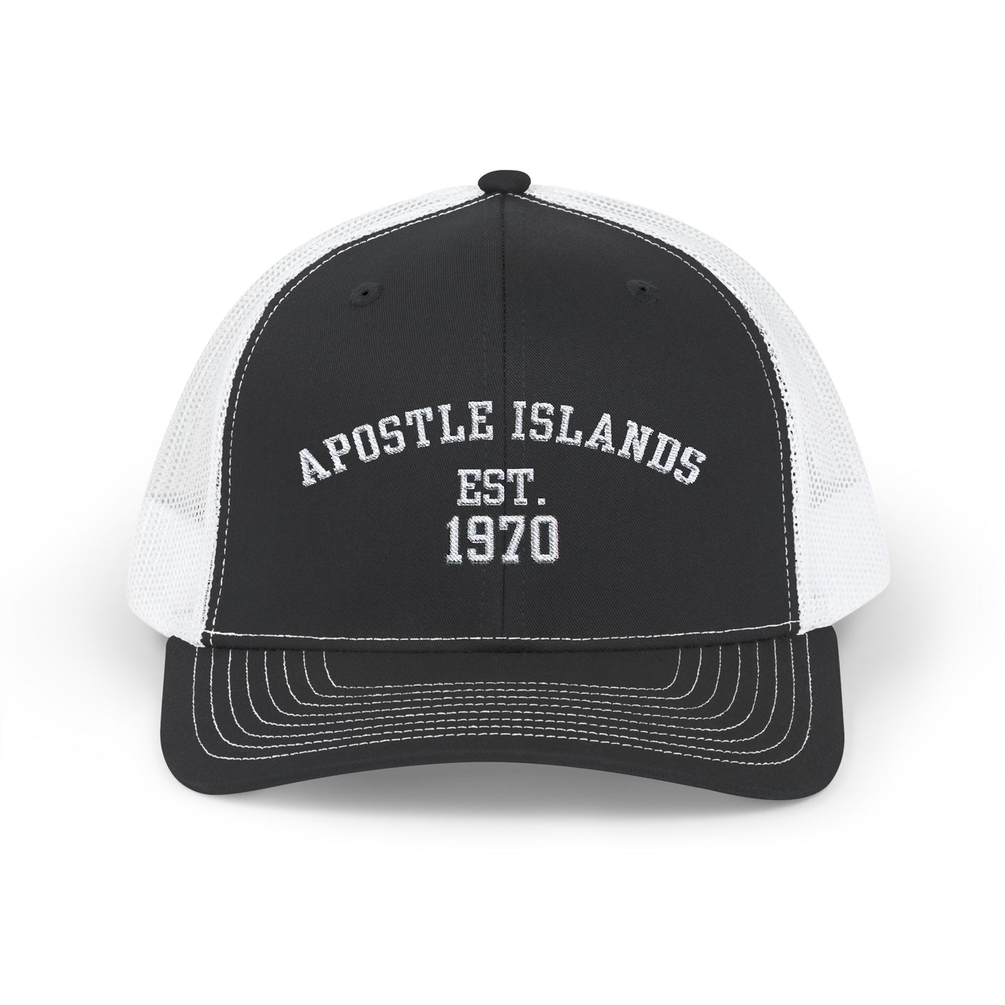 Embroidered Hat - Apostle Islands Trucker Cap