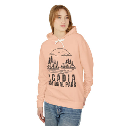 Lightweight Hoodie - Acadia National Park Hooded Sweatshirt