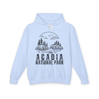 Lightweight Hoodie - Acadia National Park Hooded Sweatshirt