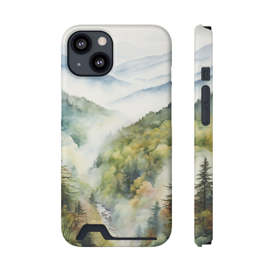 Phone Case - Great Smoky Mountains National Park Phone Case With Card Holder