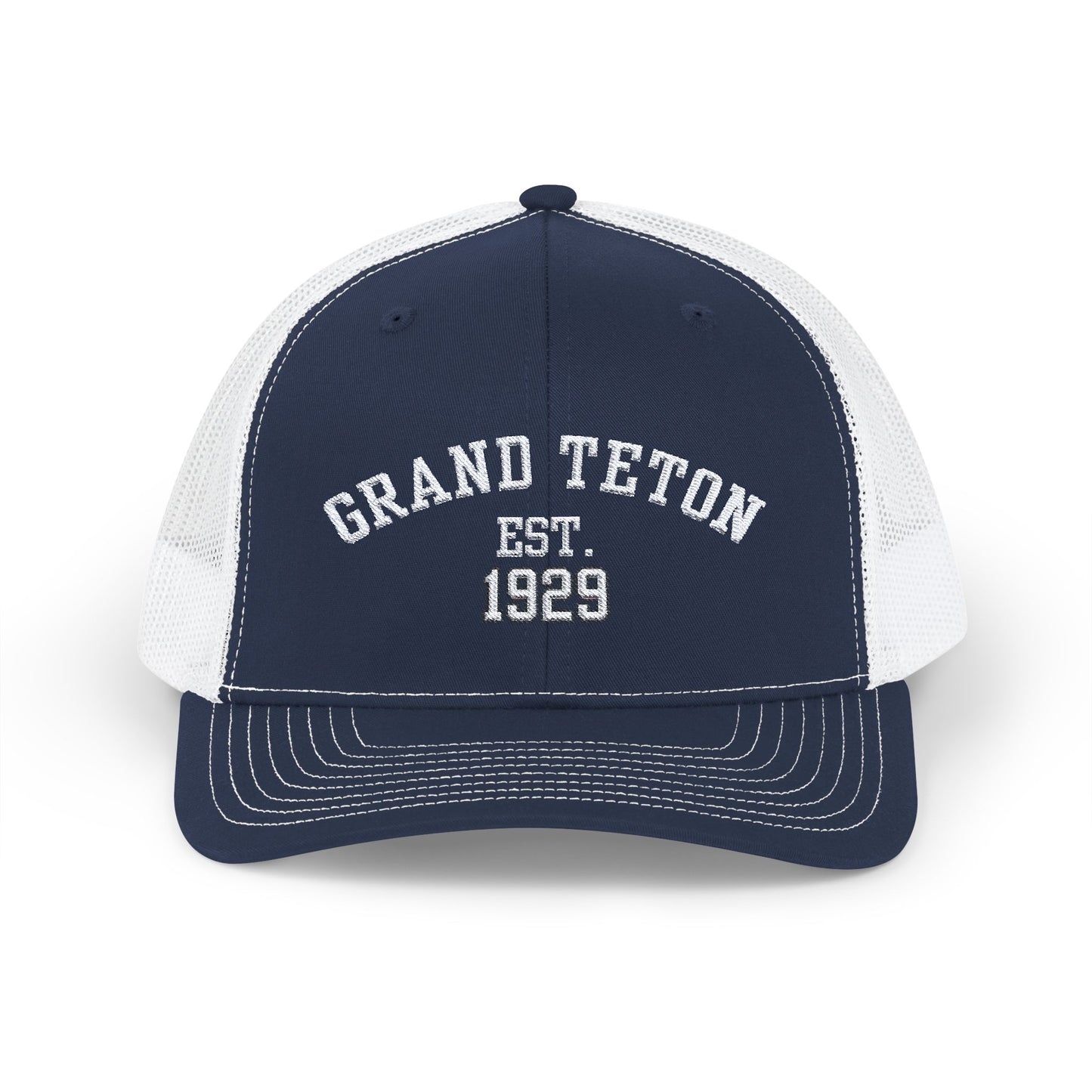 Embroidered Hat - Grand Teton National Park Trucker Cap