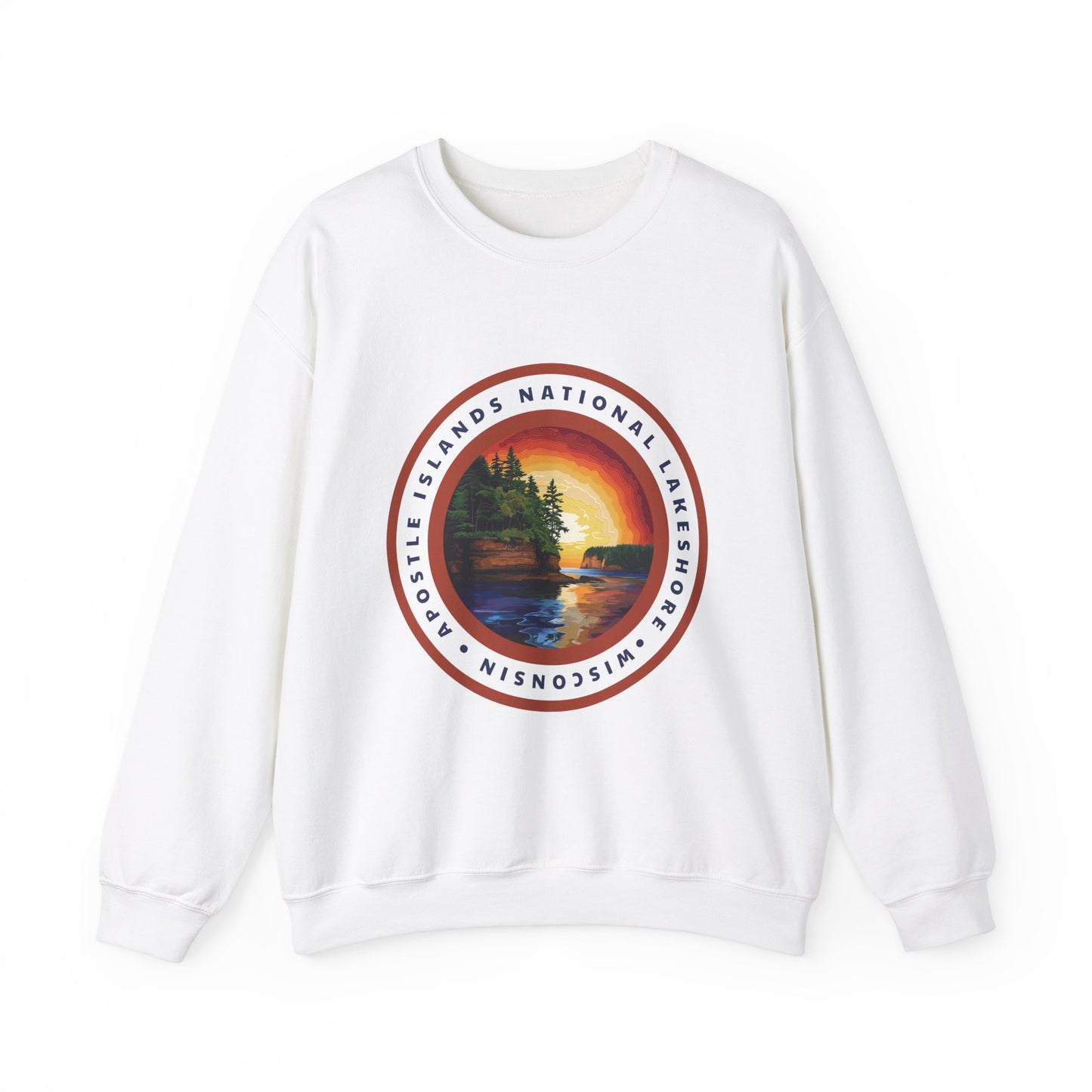 Midweight Crewneck - Apostle Islands National Lakeshore Midweight Sweatshirt