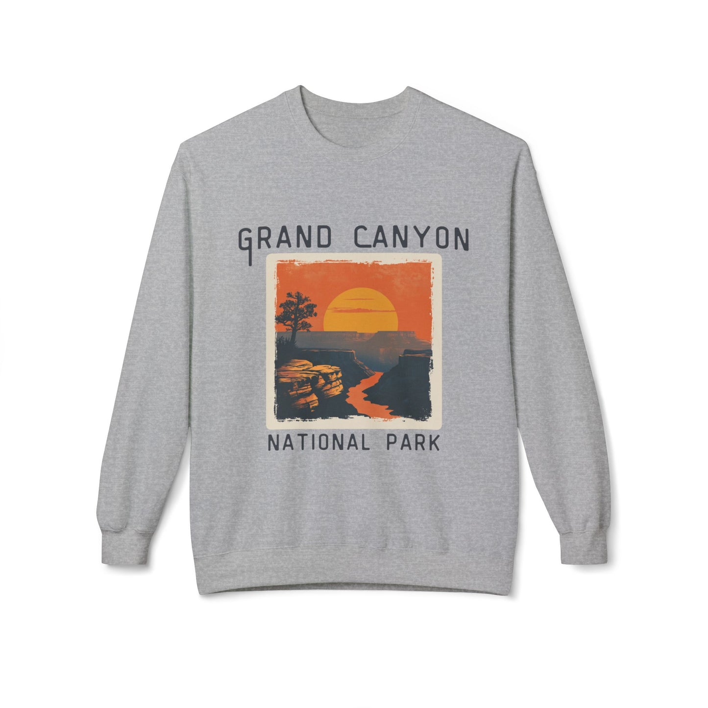 Softstyle Sweatshirt - Grand Canyon National Park Fleece Sweatshirt