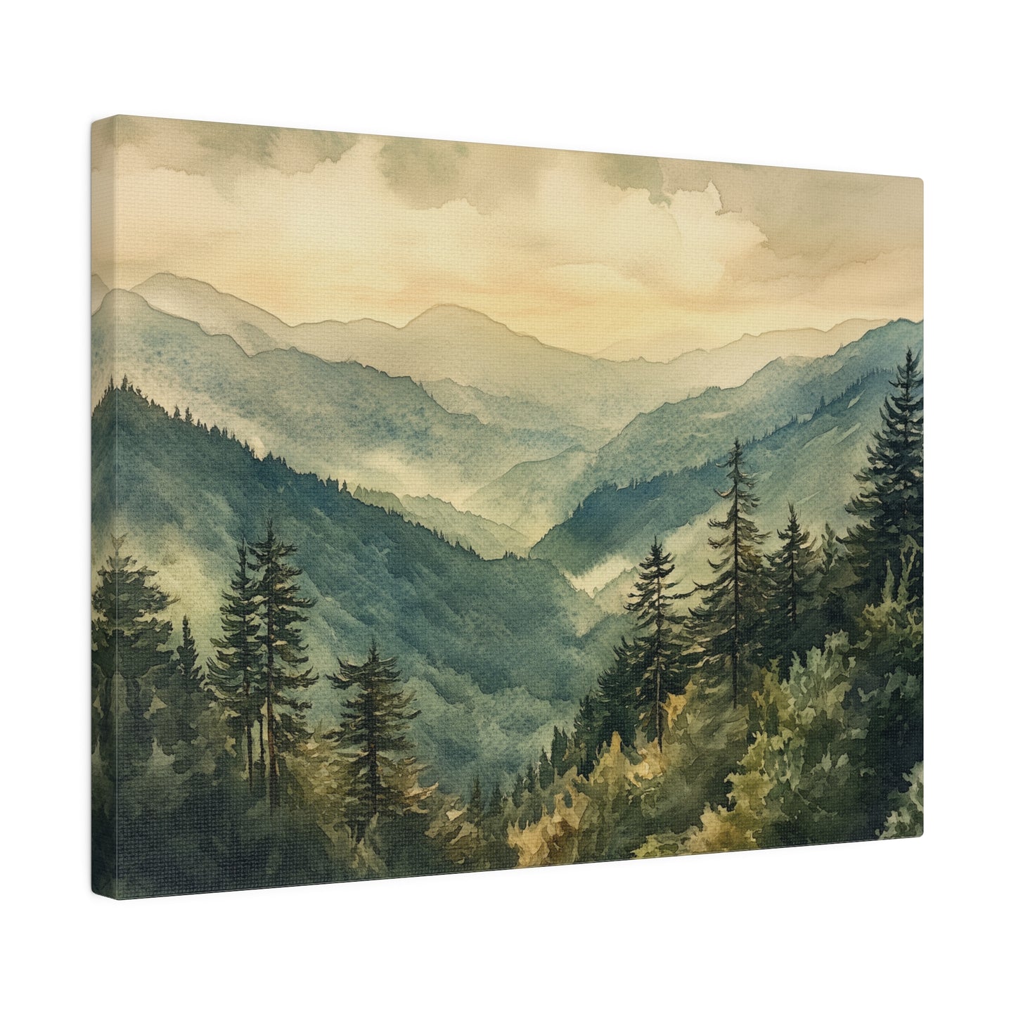 Canvas - Great Smoky Mountains National Park Stretched Canvas Print