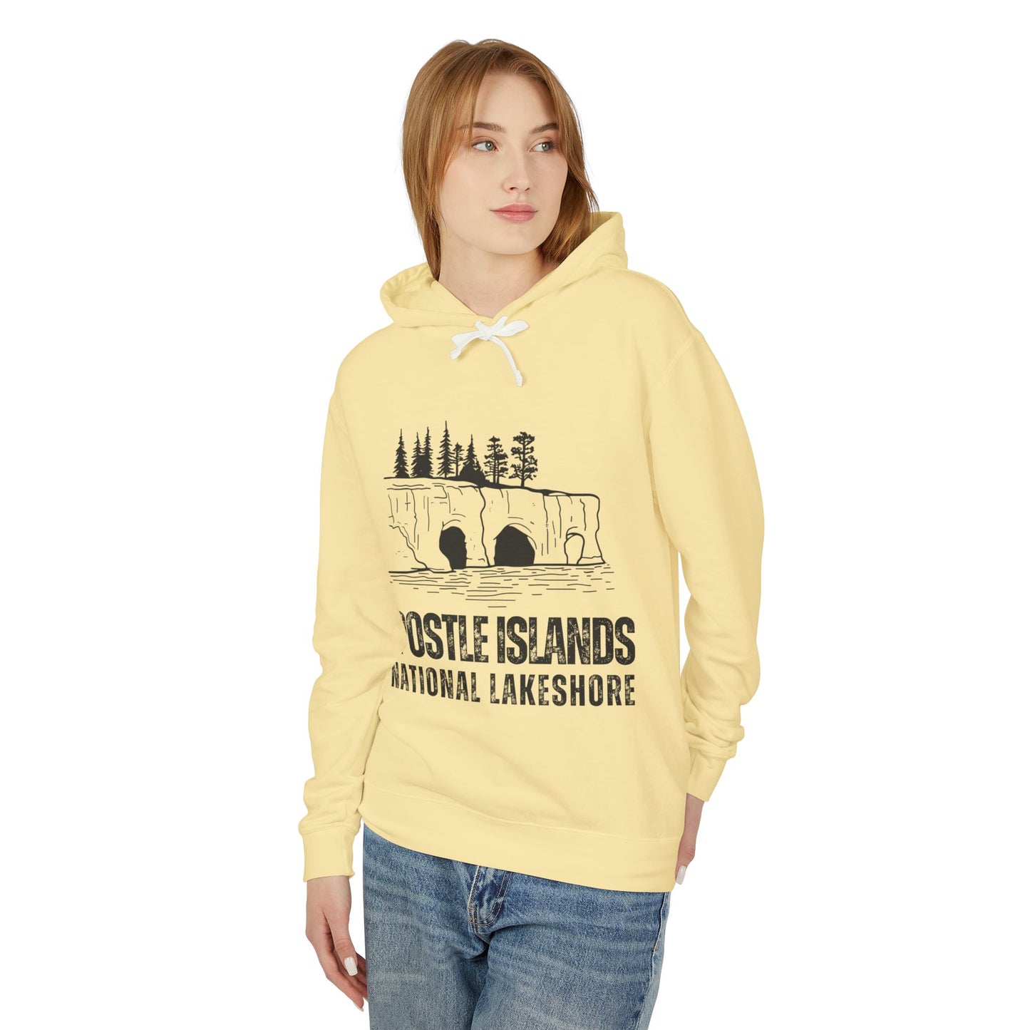 Lightweight Hoodie - Apostle Islands National Lakeshore Hooded Sweatshirt