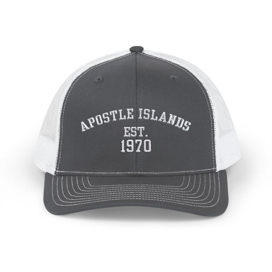 Embroidered Hat - Apostle Islands Trucker Cap