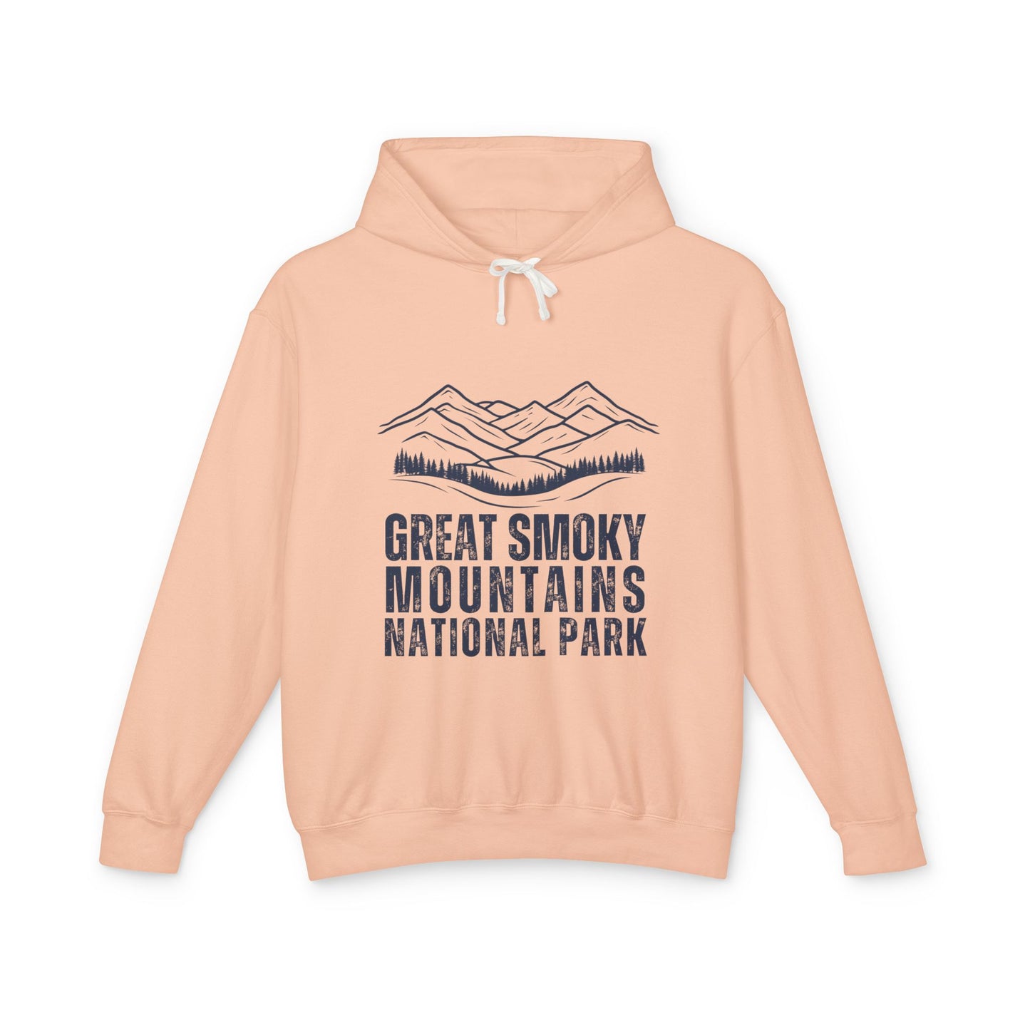 Lightweight Hoodie - Great Smoky Mountains National Park Hooded Sweatshirt