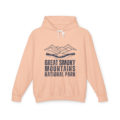 Lightweight Hoodie - Great Smoky Mountains National Park Hooded Sweatshirt