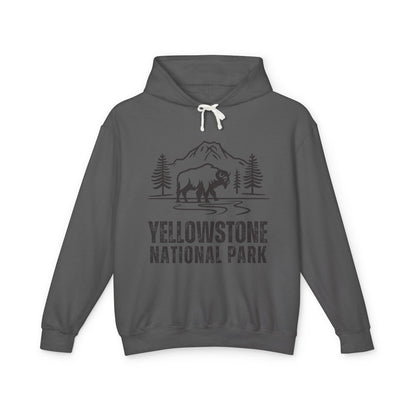 Lightweight Hoodie - Yellowstone National Park Hooded Sweatshirt