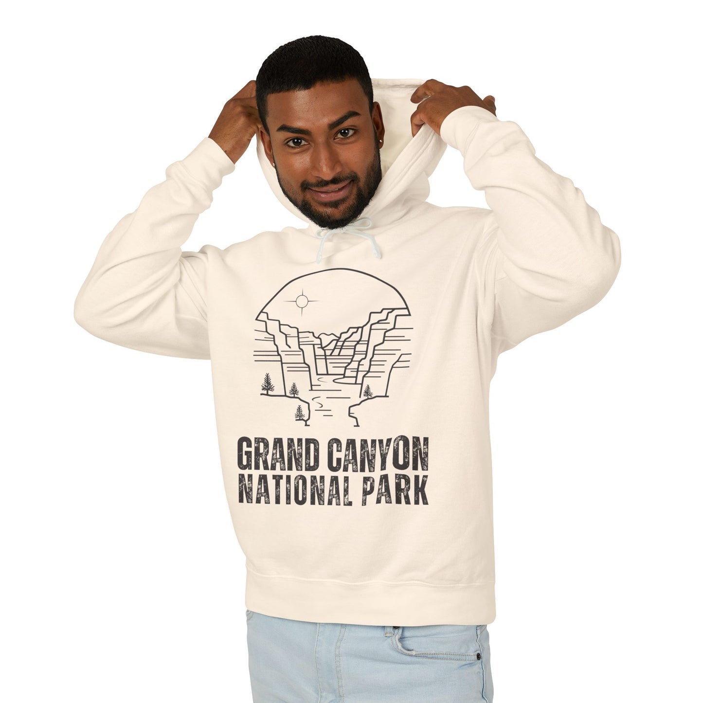 Lightweight Hoodie - Grand Canyon National Park Hooded Sweatshirt