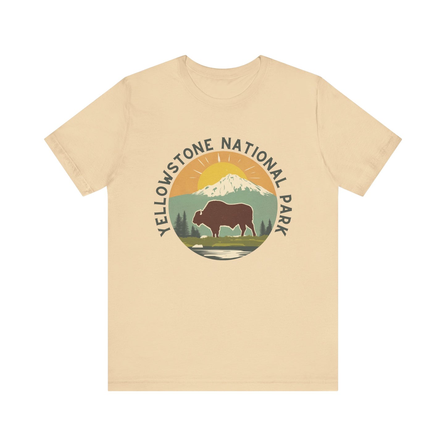 Shirt - Yellowstone National Park Unisex Jersey Short Sleeve Tee