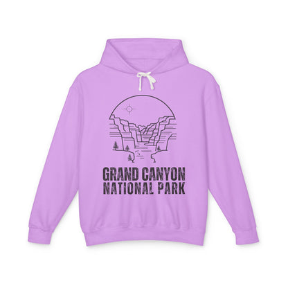 Lightweight Hoodie - Grand Canyon National Park Hooded Sweatshirt