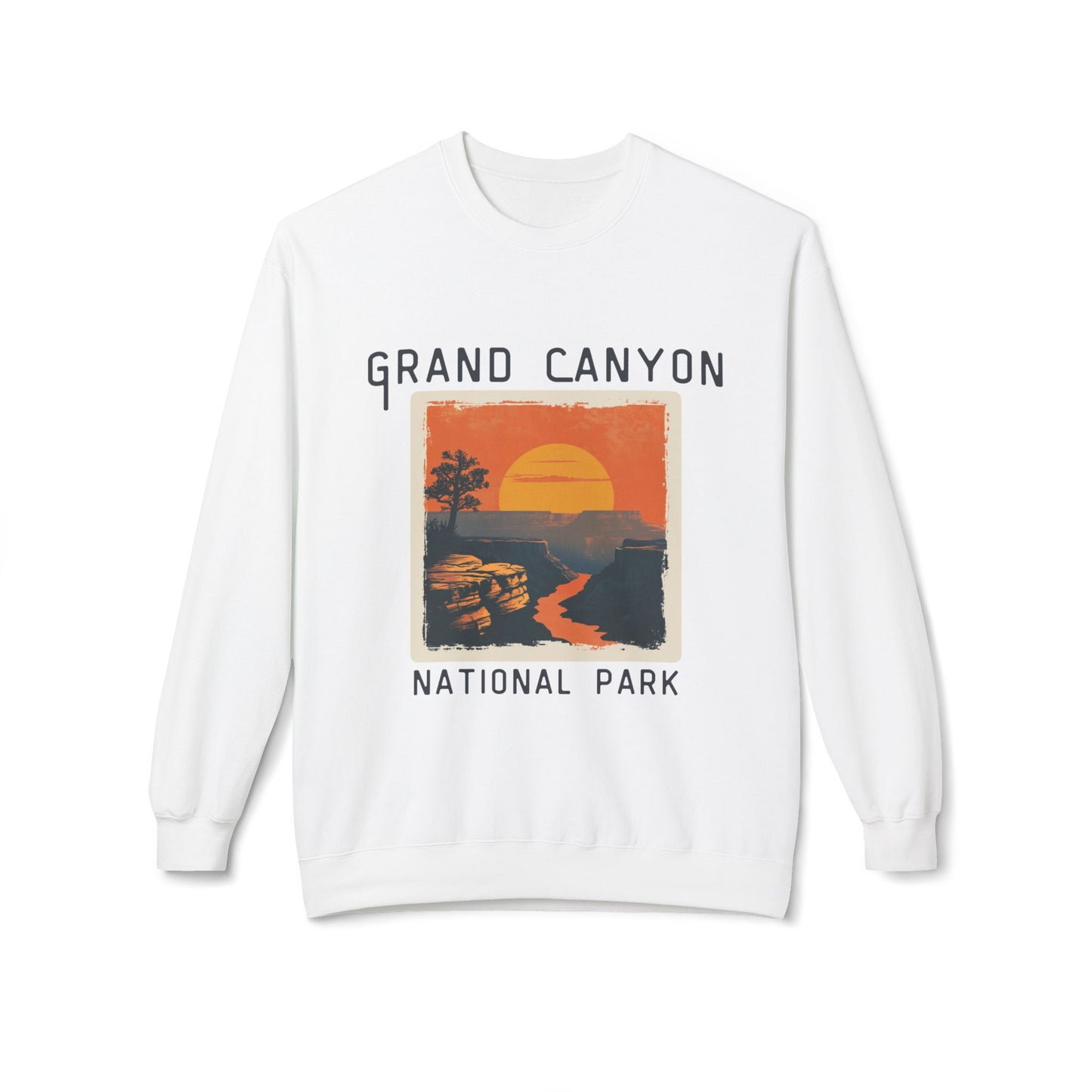 Softstyle Sweatshirt - Grand Canyon National Park Fleece Sweatshirt