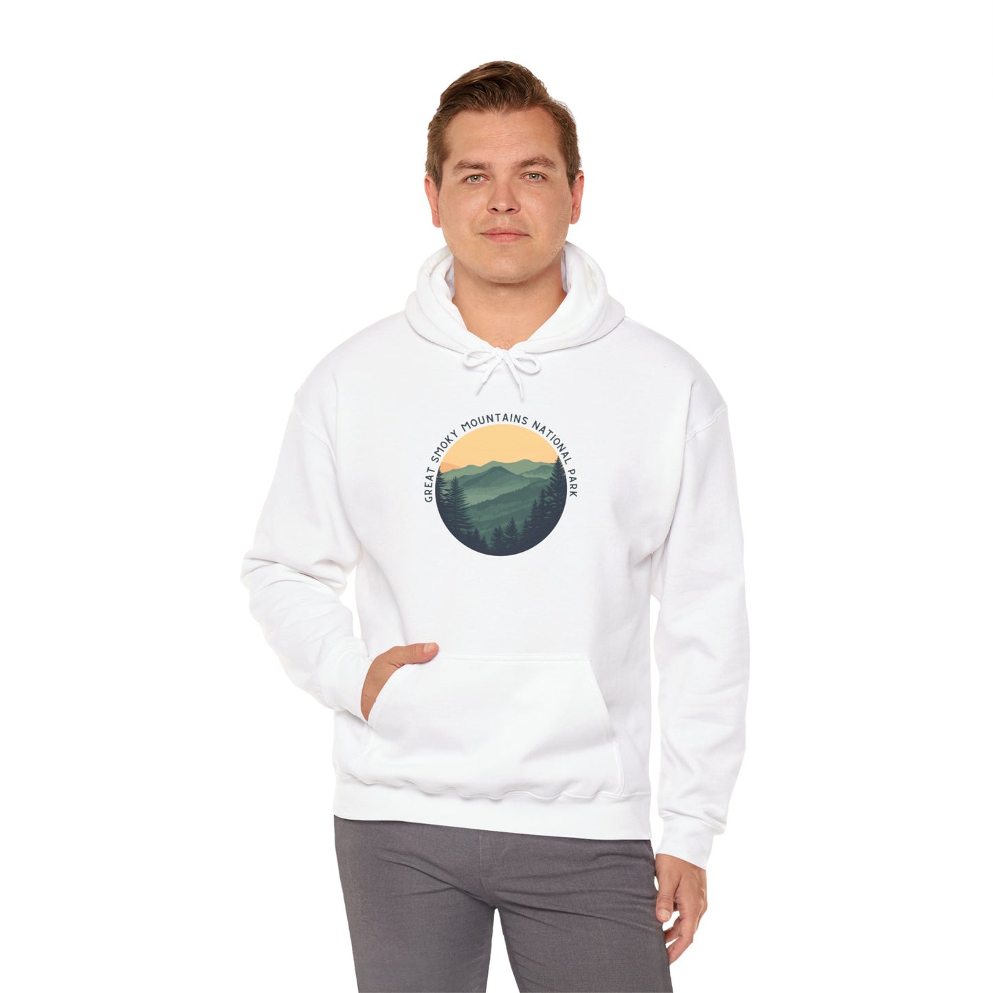 Hoodie - Unisex Heavy Blend™ Great Smoky Mountains National Park Hooded Sweatshirt