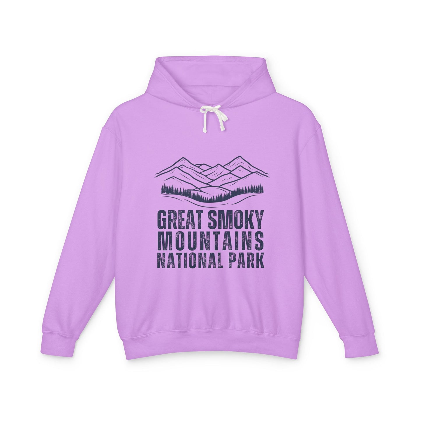 Lightweight Hoodie - Great Smoky Mountains National Park Hooded Sweatshirt