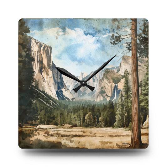 Clock - Yosemite National Park Wall Clock