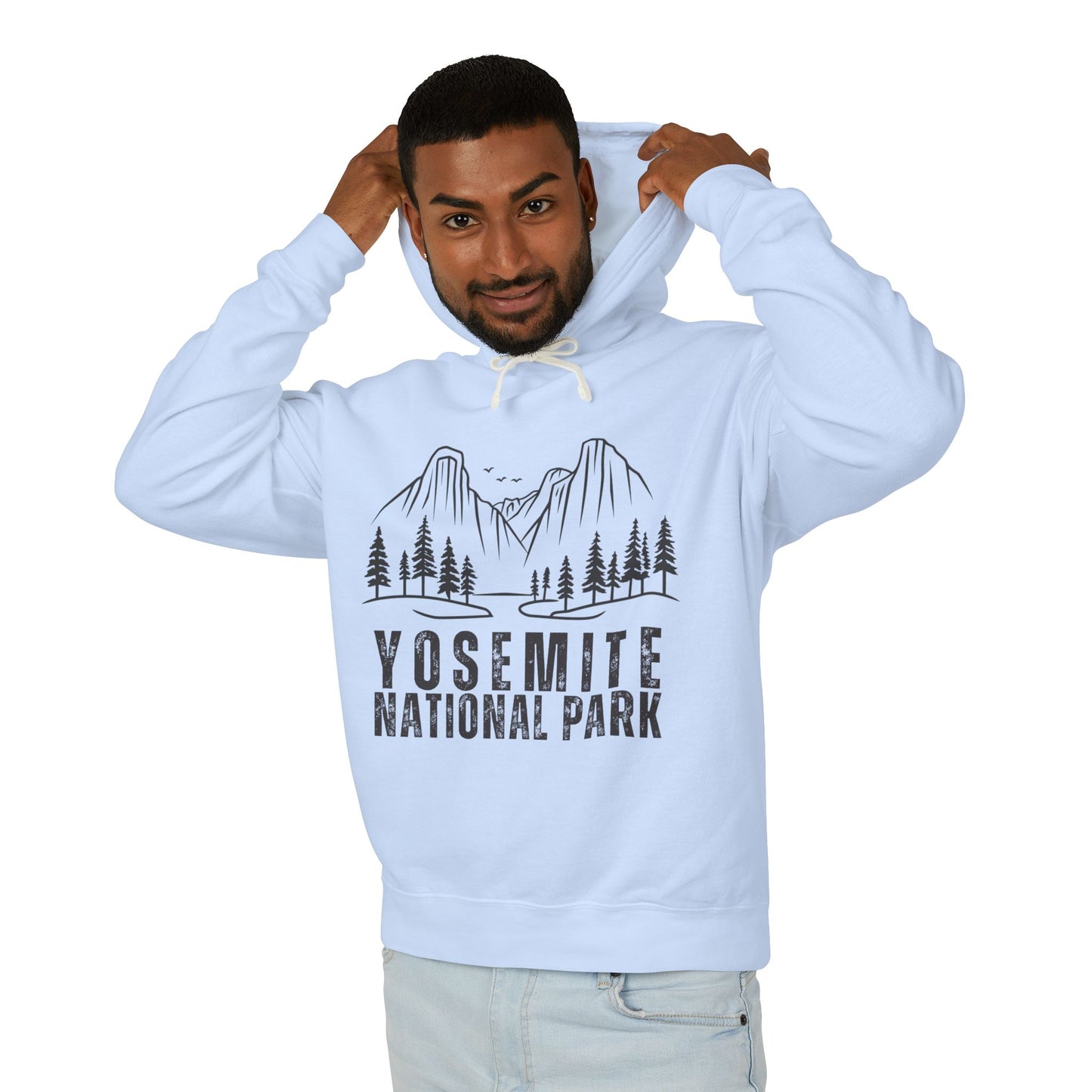 Lightweight Hoodie - Yosemite National Park Hooded Sweatshirt