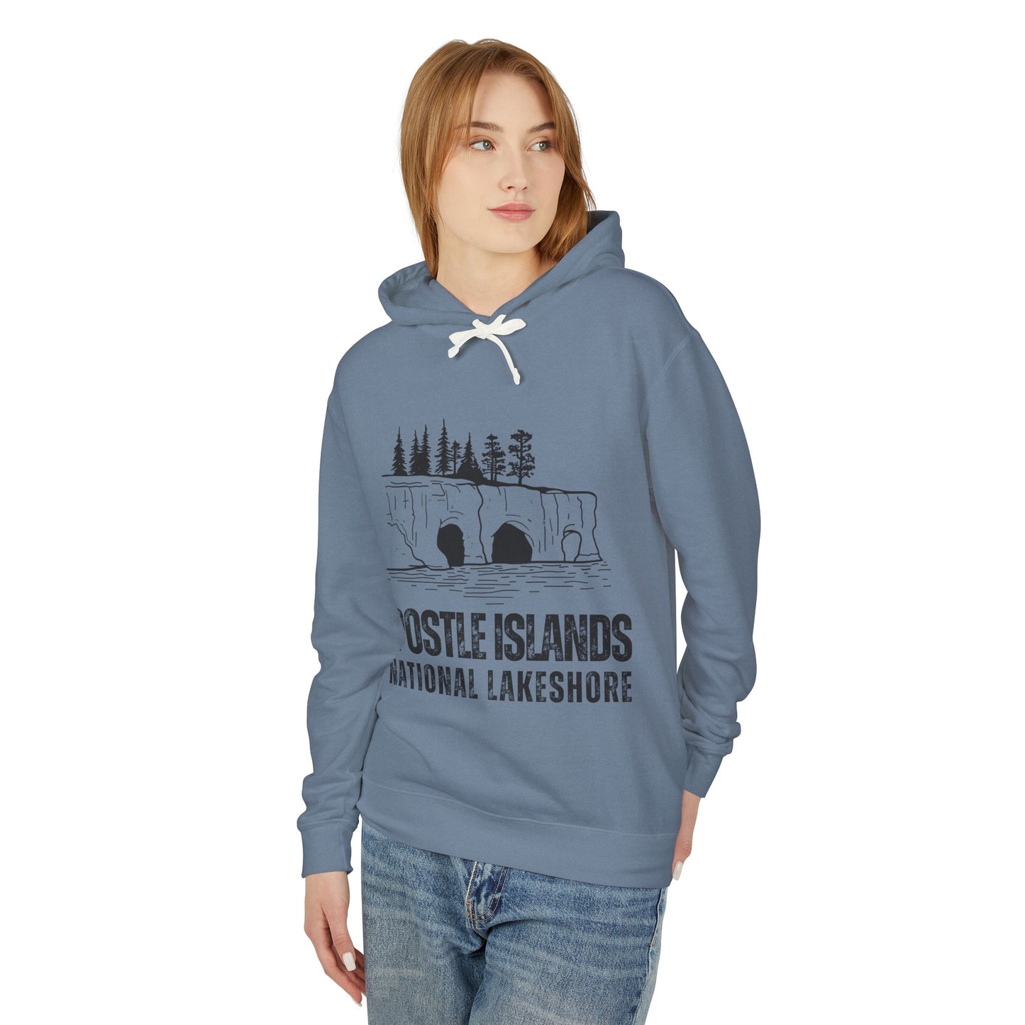 Lightweight Hoodie - Apostle Islands National Lakeshore Hooded Sweatshirt