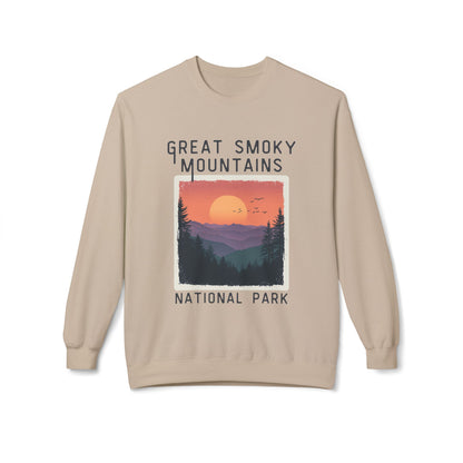 Softstyle Sweatshirt - Great Smoky Mountains National Park Fleece Sweatshirt