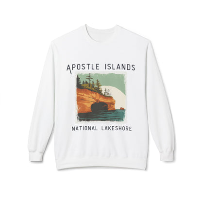 Softstyle Sweatshirt - Apostle Islands National Lakeshore Fleece Sweatshirt