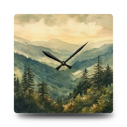 Clock - Great Smoky Mountains National Park Wall Clock