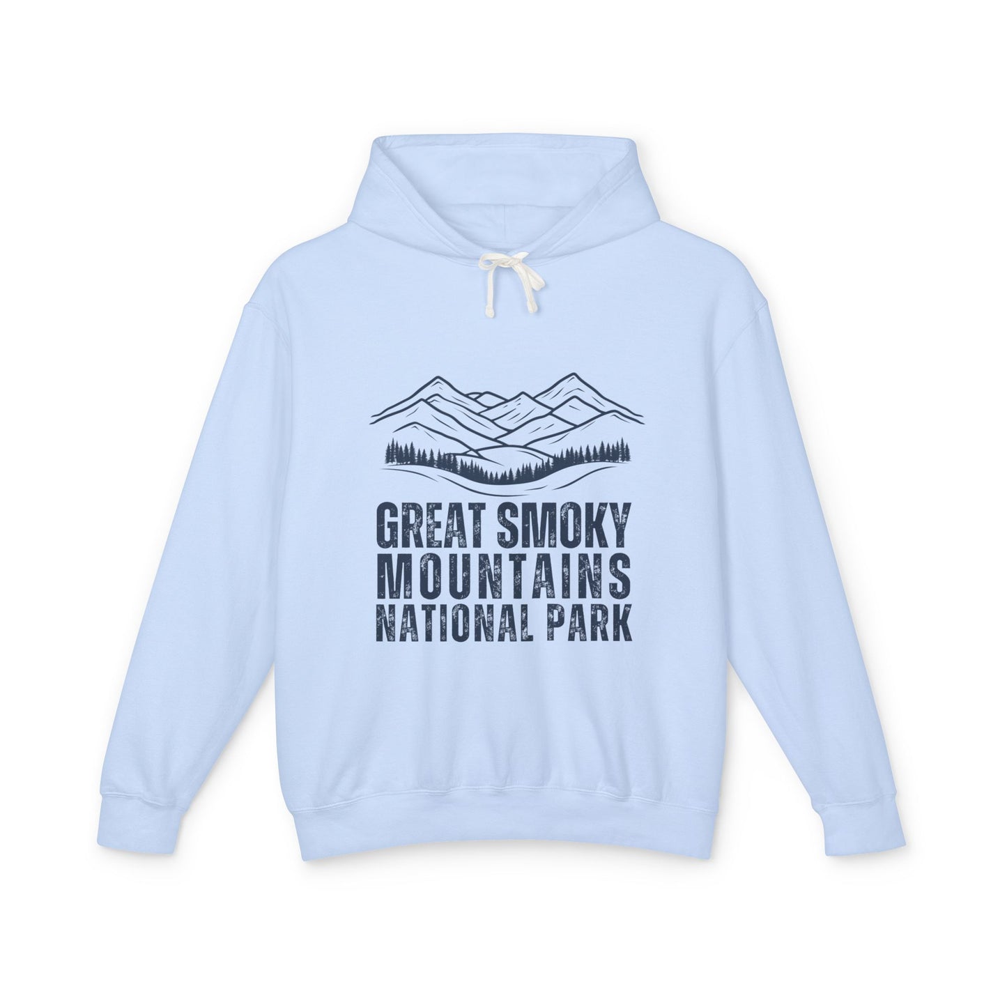 Lightweight Hoodie - Great Smoky Mountains National Park Hooded Sweatshirt