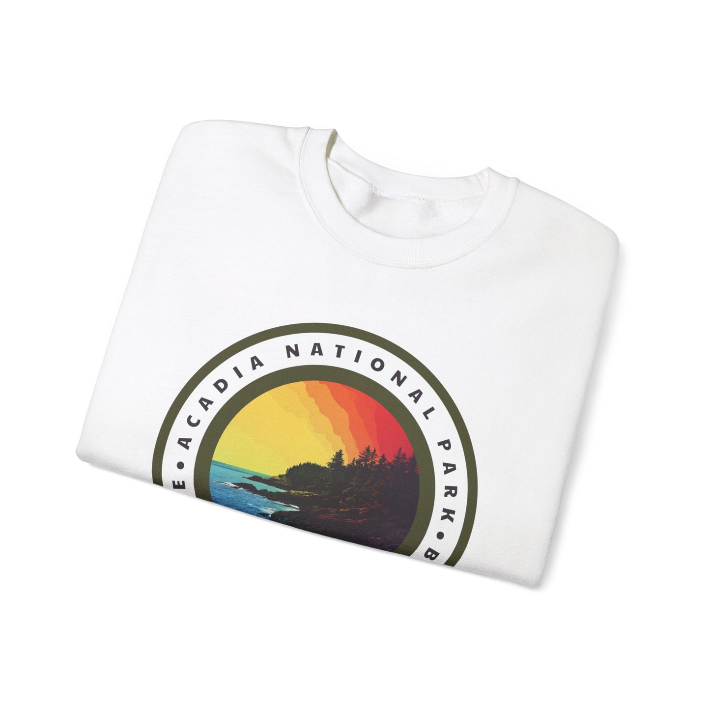 Midweight Crewneck - Acadia National Park Midweight Sweatshirt