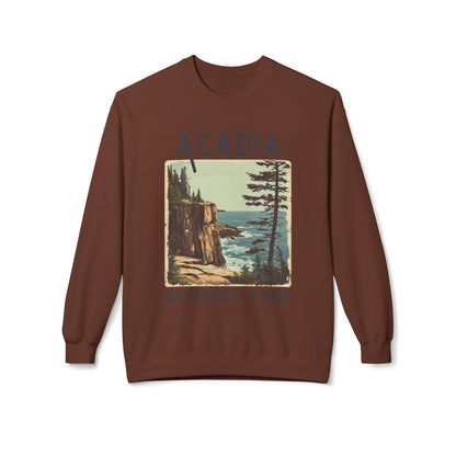 Softstyle Sweatshirt - Acadia National Park Fleece Sweatshirt