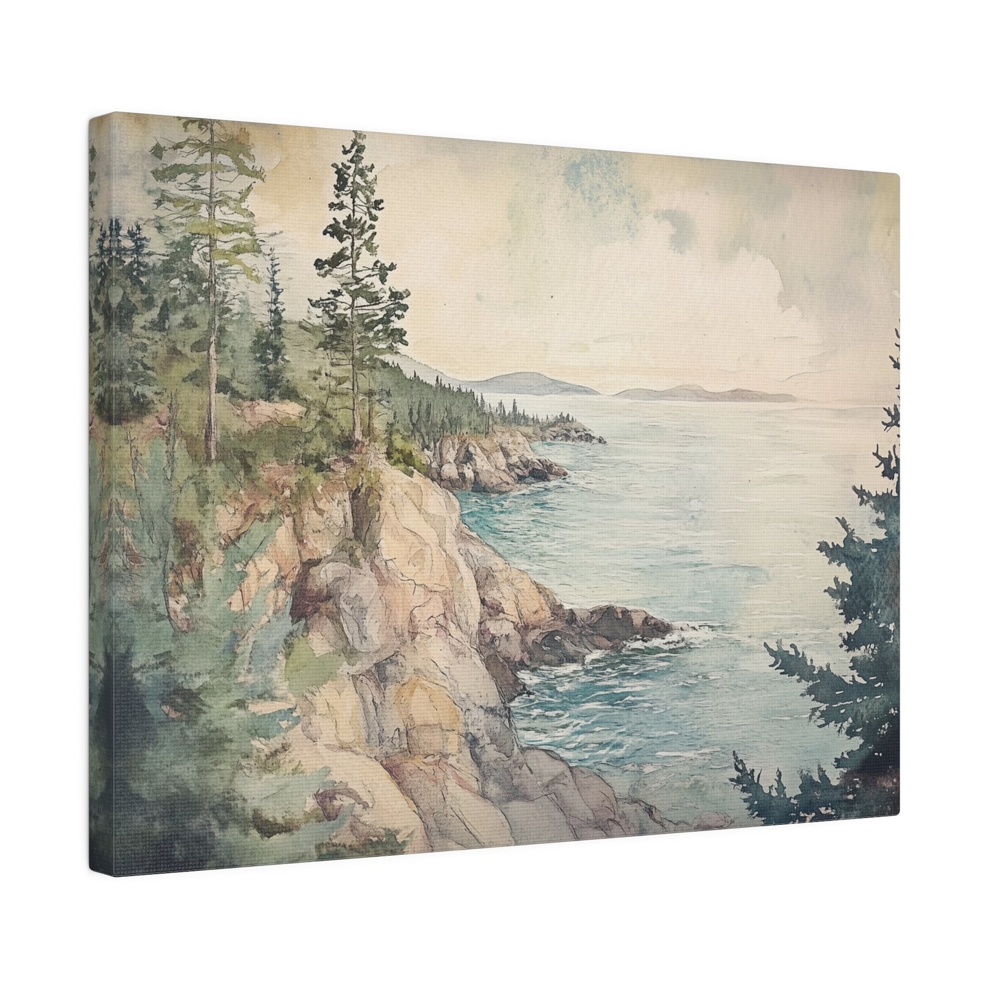 Canvas - Acadia National Park Stretched Canvas Print