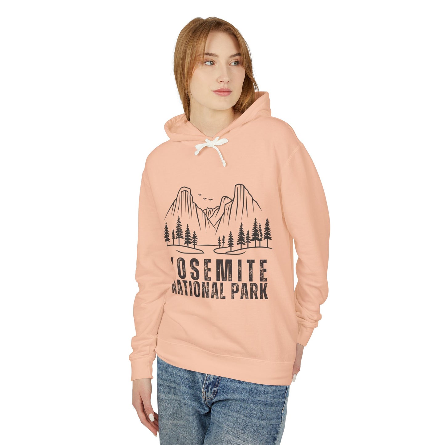 Lightweight Hoodie - Yosemite National Park Hooded Sweatshirt