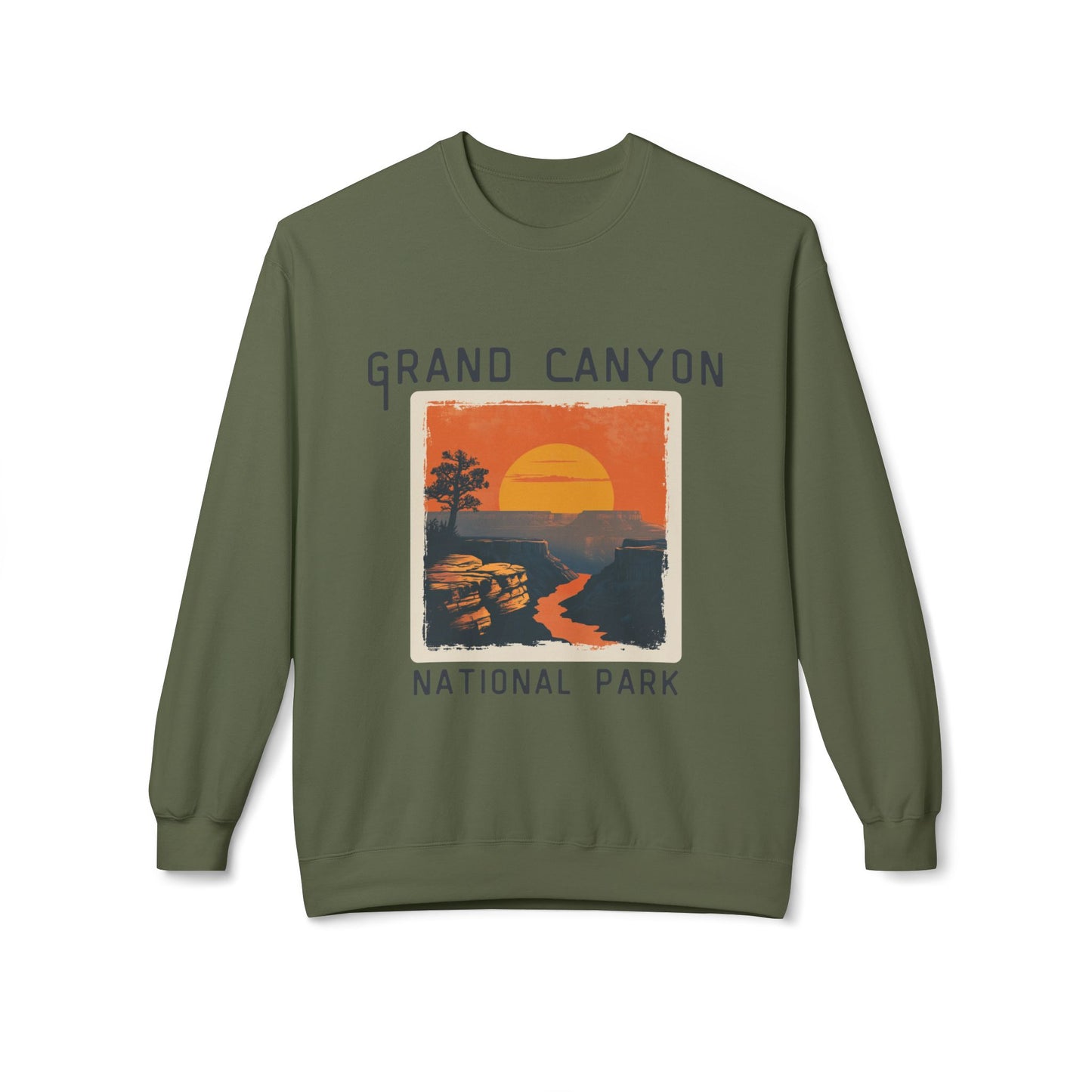 Softstyle Sweatshirt - Grand Canyon National Park Fleece Sweatshirt